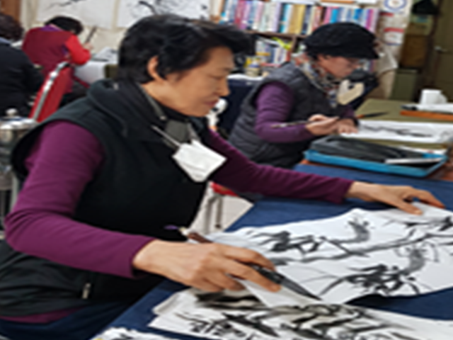 아림수묵회활동사진